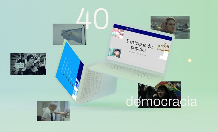 Micrositio 40 años de democracia